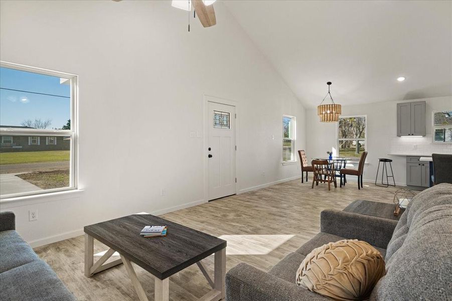 Furnished interior view inside a new home in , Lone Oak (Image 14).