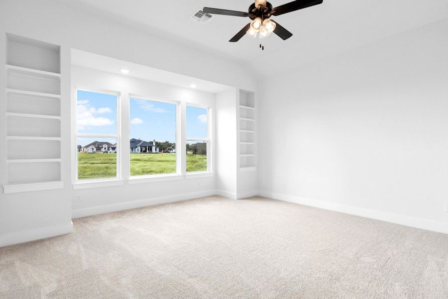 Spacious, unfurnished interior of a new home in Leander Estates, Leander (Image 23). Spacious, unfurnished interior of a new home in Leander Estates, Leander (Image 23).
