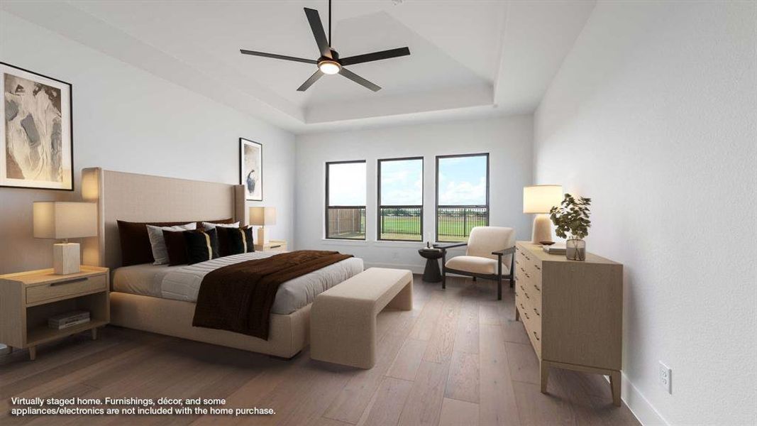 Furnished interior view inside a new home in The Tribute 60', The Colony (Image 5). Furnished interior view inside a new home in The Tribute 60', The Colony (Image 5).