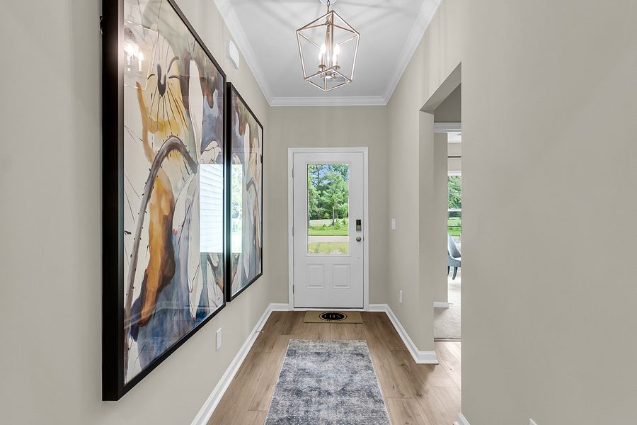 Representative furnished interior of a home built from the Gwinnett - Genesis Value Collection by Mungo Homes in Killians Crossing, Blythewood (Image 3).