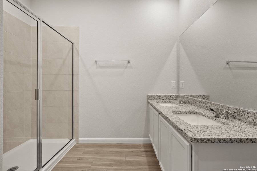 Furnished interior view inside a new home in Katzer Ranch, Converse (Image 11).