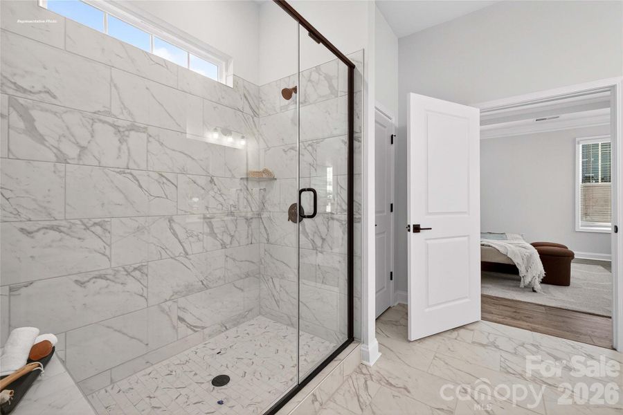 Furnished interior view inside a new home in , Troutman (Image 25).