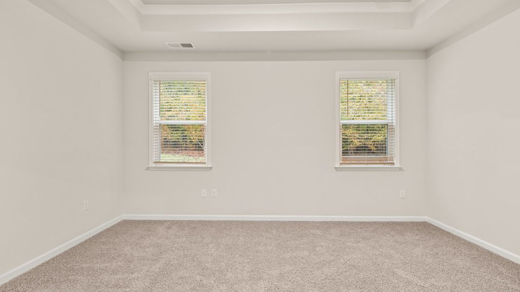 Representative unfurnished interior of a home built from the GROVER Express by D.R. Horton in Kingston Ranch at Lake Oconee, Buckhead (Image 33). Representative unfurnished interior of a home built from the GROVER Express by D.R. Horton in Kingston Ranch at Lake Oconee, Buckhead (Image 33).