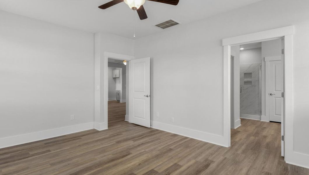 Representative unfurnished interior of a home built from the MADISON by D.R. Horton in The Grove at Blake Farm, Wilmington (Image 14). Representative unfurnished interior of a home built from the MADISON by D.R. Horton in The Grove at Blake Farm, Wilmington (Image 14).