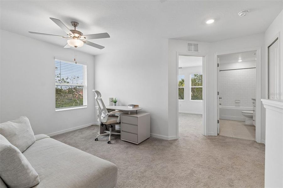 Furnished interior view inside a new home in , Tampa (Image 14). Furnished interior view inside a new home in , Tampa (Image 14).