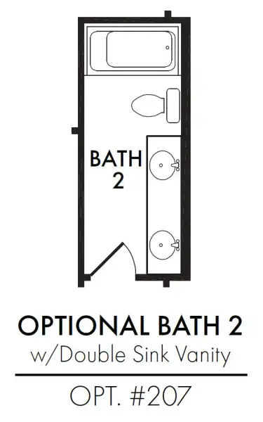 2nd Sink in Bath 2