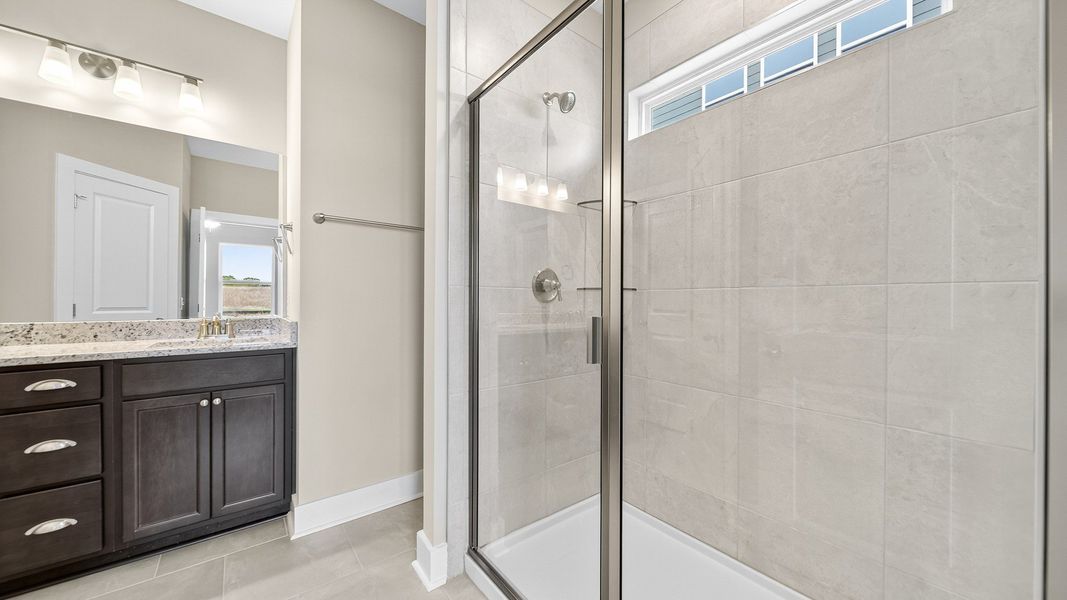 Furnished interior view inside a new home in McClure Farms, Columbia (Image 18).