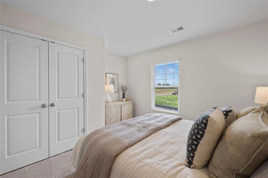 Furnished interior view inside a new home in Walden Park - The Retreat, Jonesboro (Image 43).
