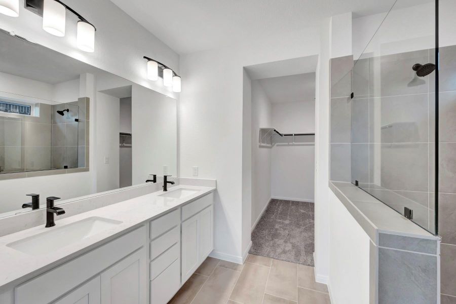 Furnished interior view inside a new home in Escondido - Terrace Collection, Magnolia (Image 3).