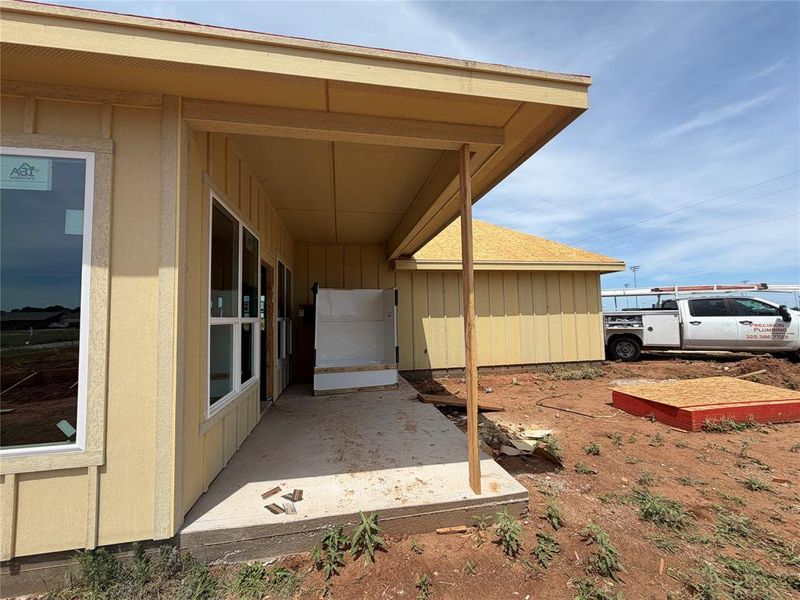 Back Covered Porch