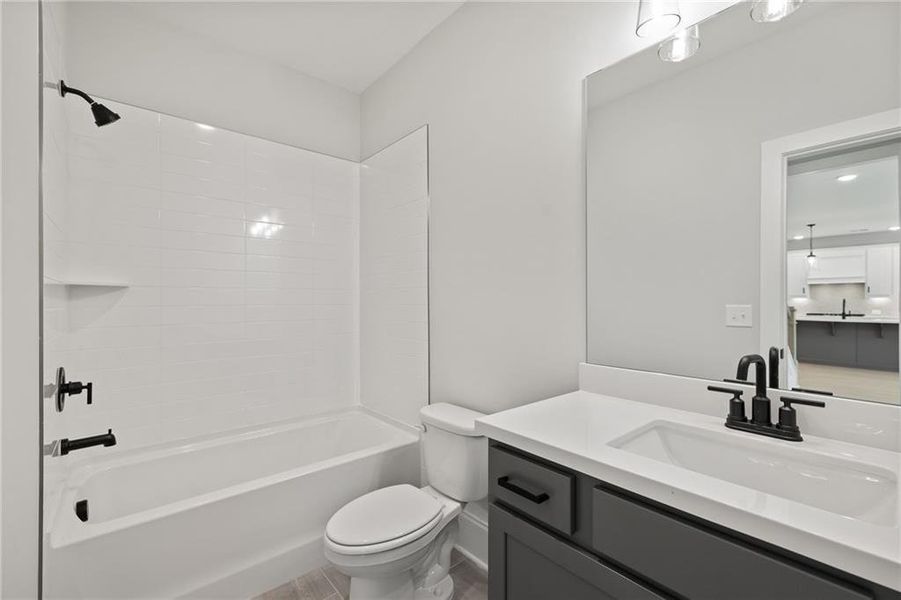 Furnished interior view inside a new home in Oak Valley Estates, Marietta (Image 13).