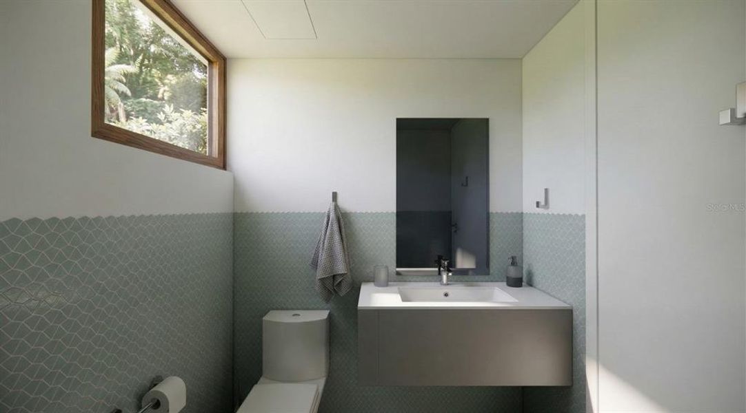 Furnished interior view inside a new home in , Longboat Key (Image 10).