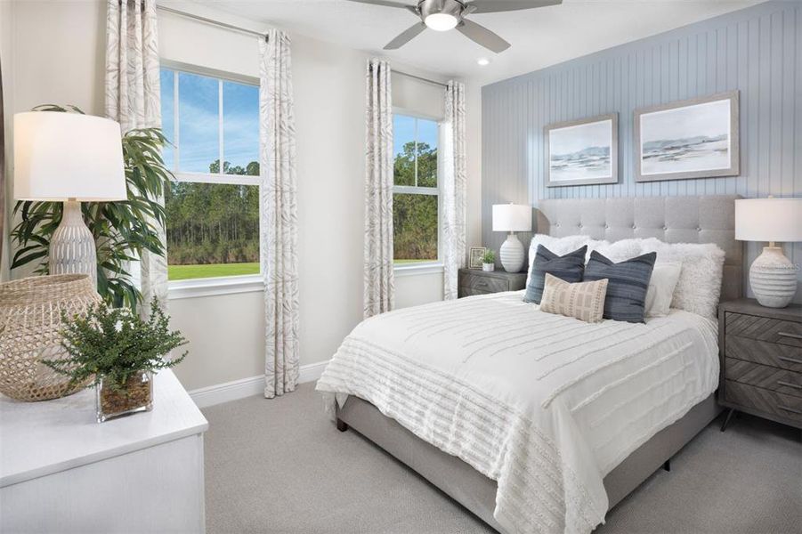 Furnished interior view inside a new home in Wellen Park, Venice (Image 4).