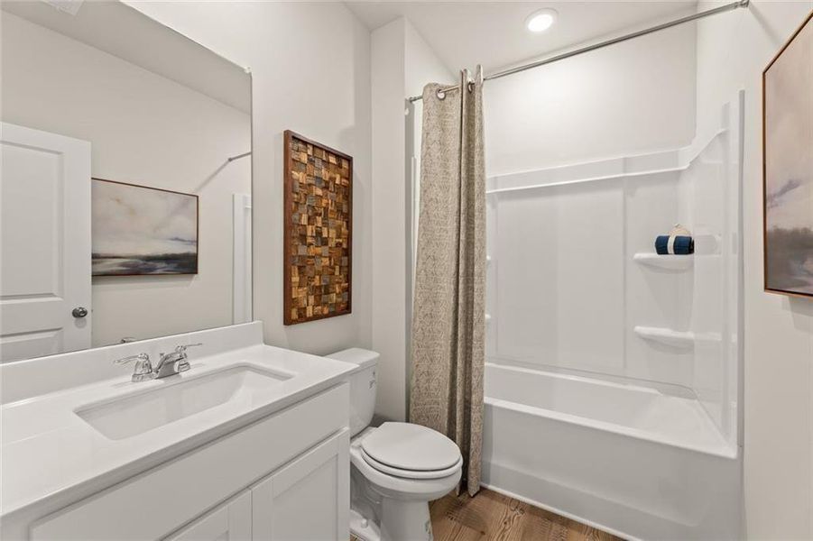 Furnished interior view inside a new home in Hawthorne Reserve, Dallas (Image 8).