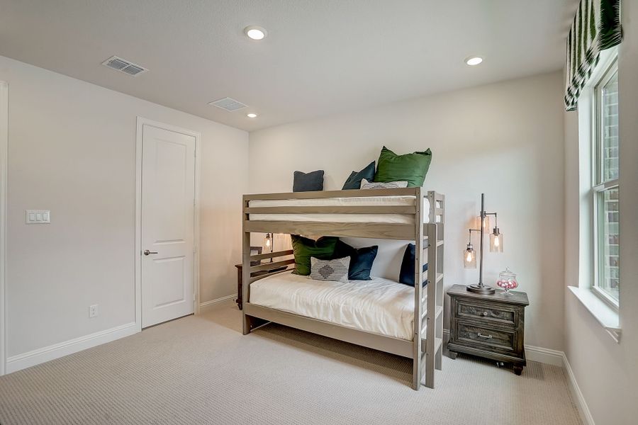 Furnished interior view inside a new home in Cross Creek Meadows, Celina (Image 16).