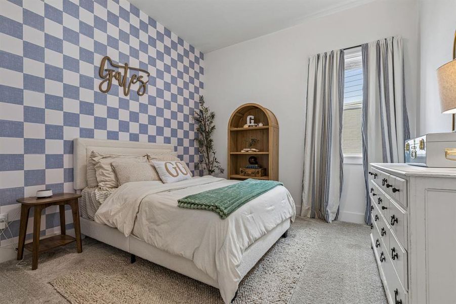 Furnished interior view inside a new home in , Aledo (Image 6).