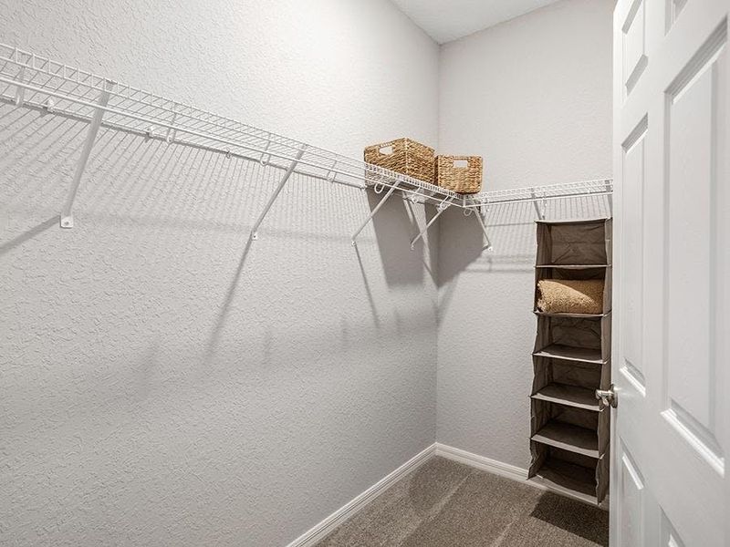 Bedroom 2 also includes a walk-in closet - Aubrey by Highland Homes