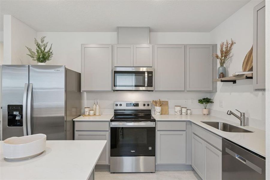 Furnished interior view inside a new home in , Haines City (Image 3).