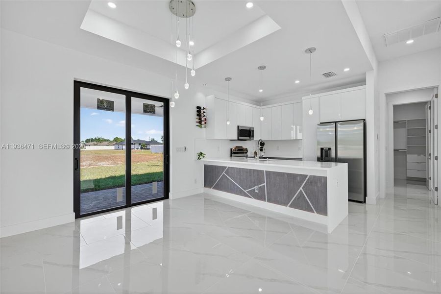 Furnished interior view inside a new home in , Cape Coral (Image 11).