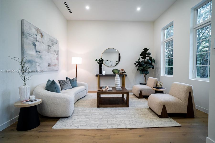 Furnished interior view inside a new home in , Miami (Image 12). Furnished interior view inside a new home in , Miami (Image 12).