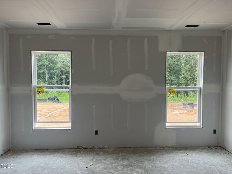 Primary Bedroom Protected Treeline View