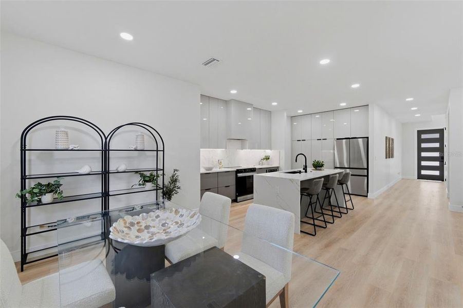 Furnished interior view inside a new home in , Tampa (Image 14).
