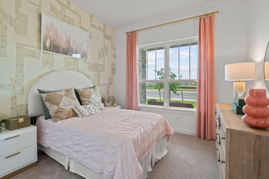 Furnished interior view inside a new home in The Crossvine – Garden Homes, Schertz (Image 5).
