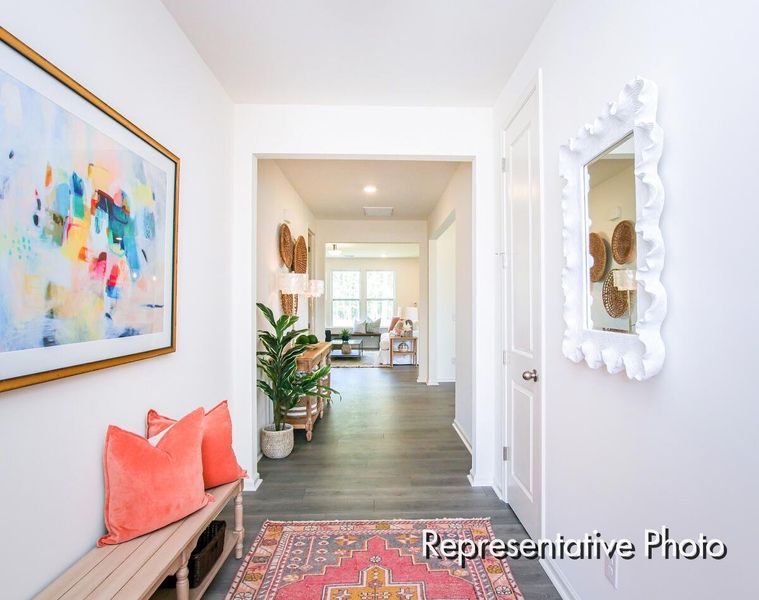 Furnished interior view inside a new home in , Ravenel (Image 18).