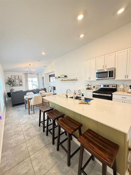 Furnished interior view inside a new home in , Kissimmee (Image 8).