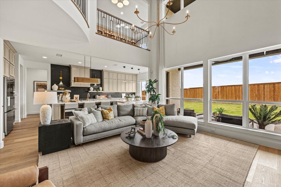 Representative furnished interior of a home built from the Ashbourne by Windsor Homes in Nelson Lake Estates, Rockwall (Image 22).