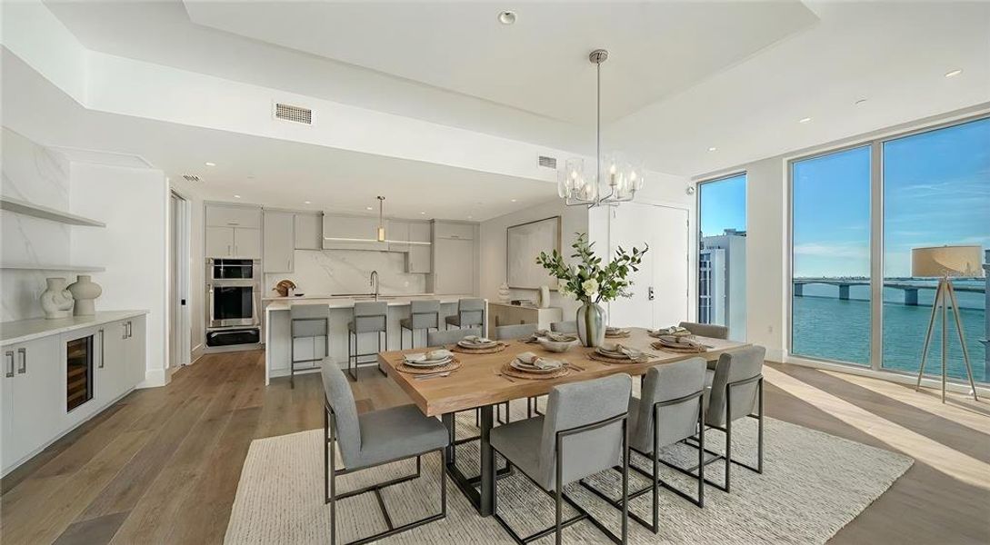 Furnished interior view inside a new home in , Sarasota (Image 7). Furnished interior view inside a new home in , Sarasota (Image 7).