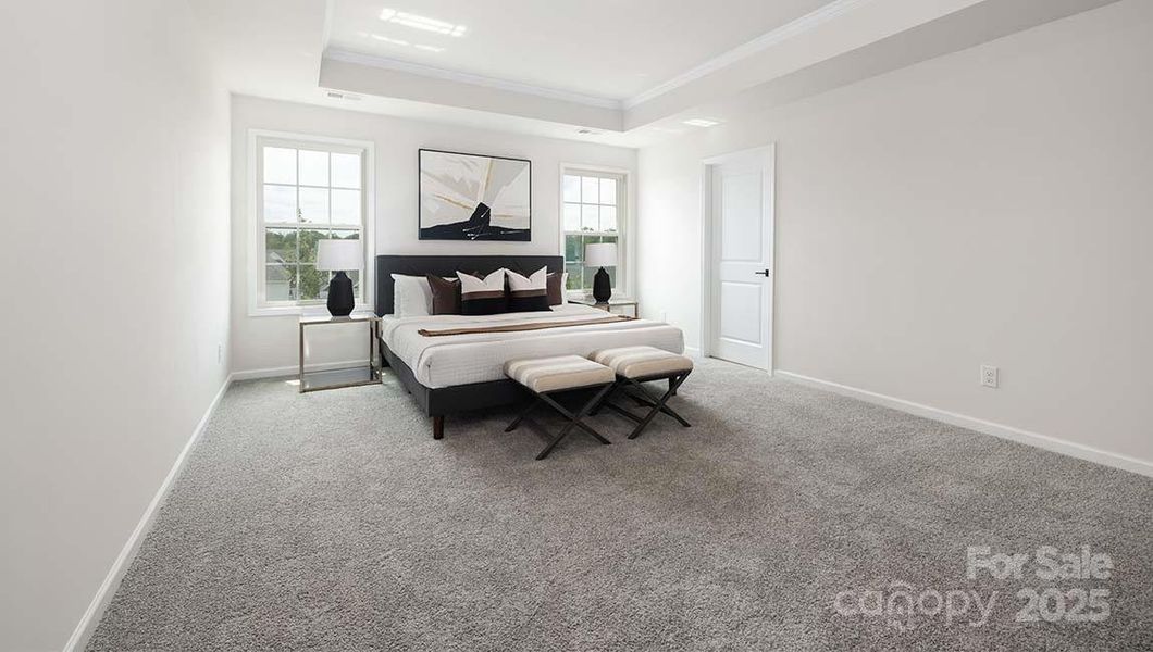Furnished interior view inside a new home in Falls Cove, Troutman (Image 7).