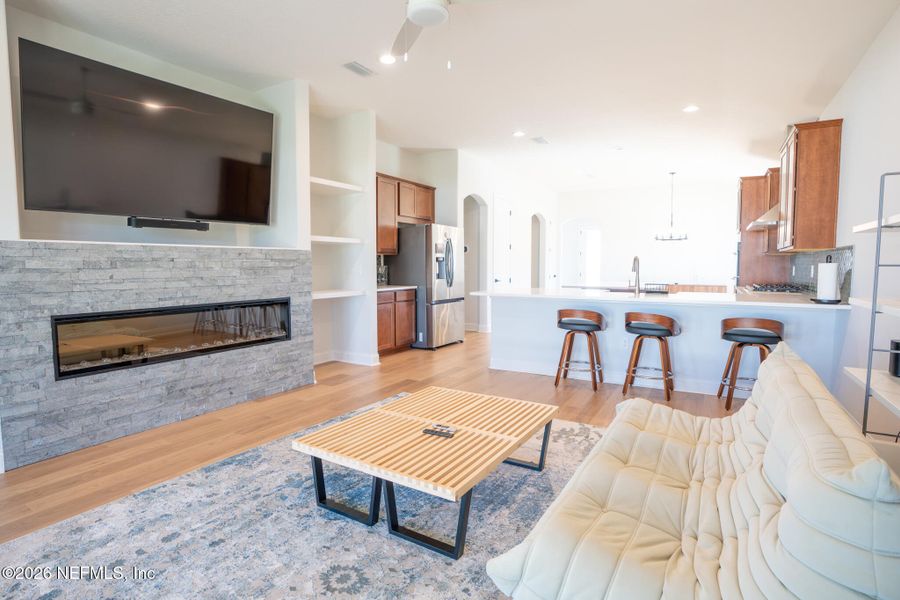 Furnished interior view inside a new home in , St. Augustine (Image 13).