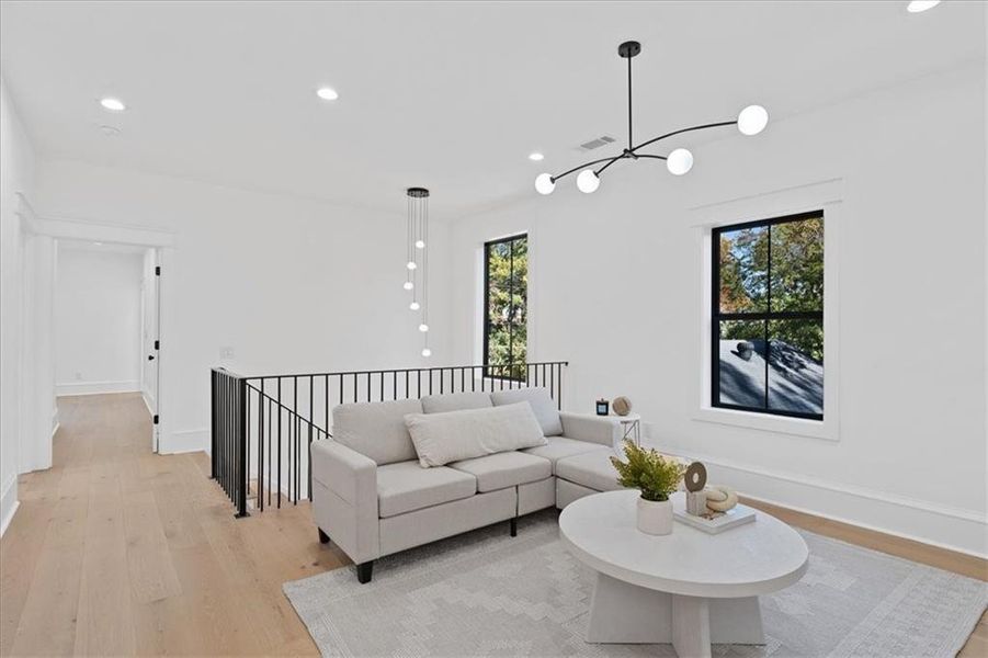 Furnished interior view inside a new home in , Decatur (Image 36).