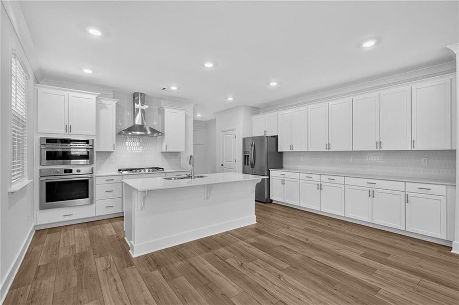 Furnished interior view inside a new home in Wellington Estates, Madison (Image 6).