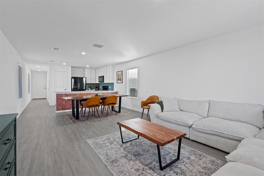 Furnished interior view inside a new home in , Princeton (Image 5).
