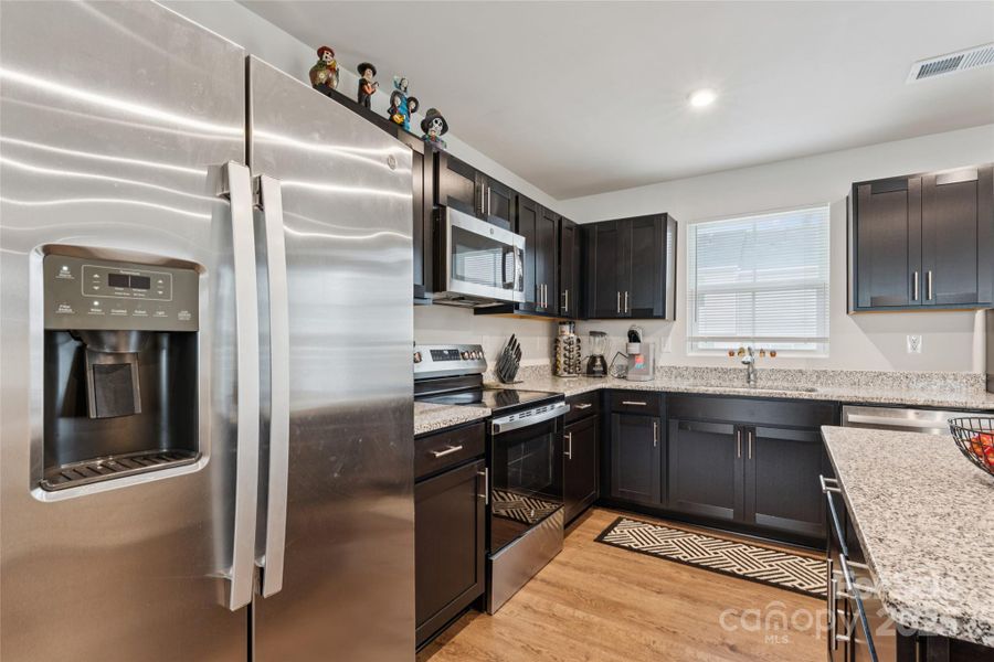Furnished interior view inside a new home in , Charlotte (Image 16).