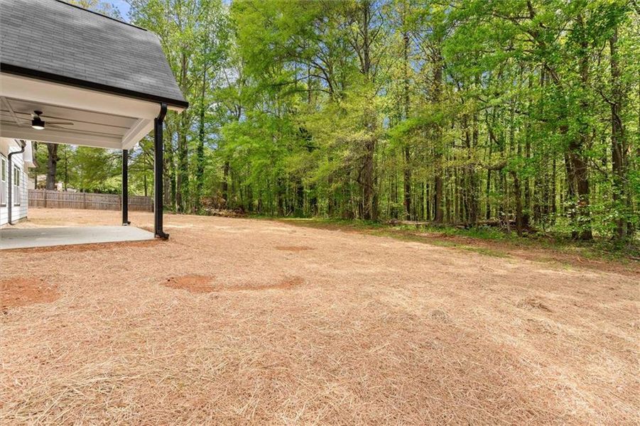 Exterior details and patio area of a home in , Villa Rica (Image 32).