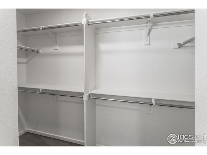 MASTER BEDROOM WALK IN CLOSET