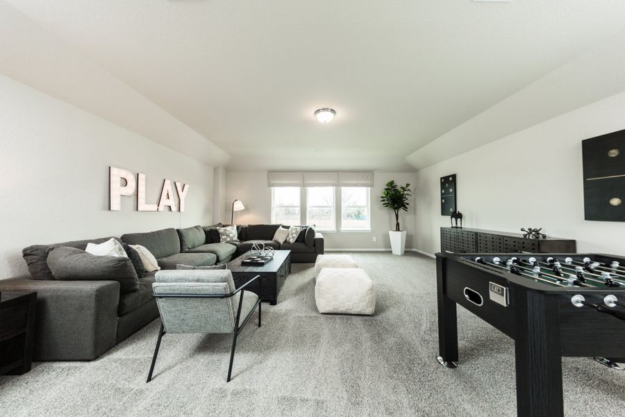 Representative furnished interior of a home built from the Wallace by Beazer Homes in Laurel Landing: Founders Collection, Alvin (Image 16). Representative furnished interior of a home built from the Wallace by Beazer Homes in Laurel Landing: Founders Collection, Alvin (Image 16).