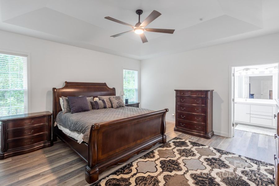 Furnished interior view inside a new home in , Statesville (Image 15).
