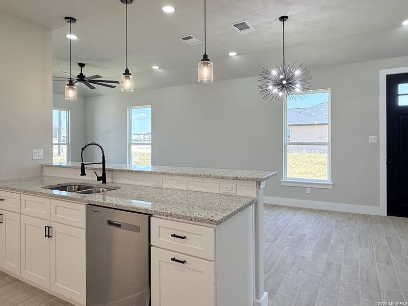 Furnished interior view inside a new home in , La Vernia (Image 4).