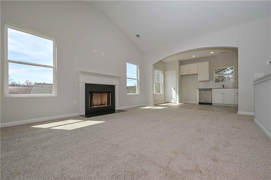 Spacious, unfurnished interior of a new home in , Villa Rica (Image 8). Spacious, unfurnished interior of a new home in , Villa Rica (Image 8).