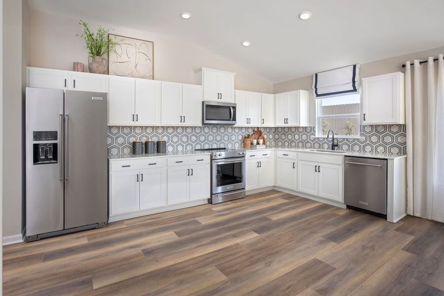 Representative furnished interior of a home built from the Plan 1910 Modeled by KB Home in Turkey Ridge, Smithfield (Image 6).