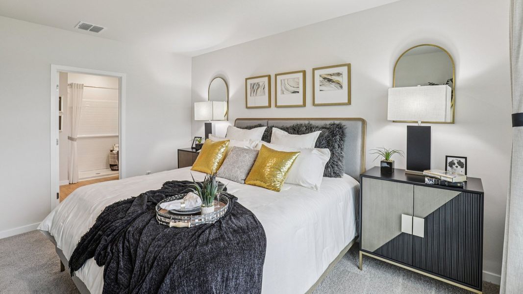 Furnished interior view inside a new home in Magnolia Landing Express, Fort Myers (Image 25).