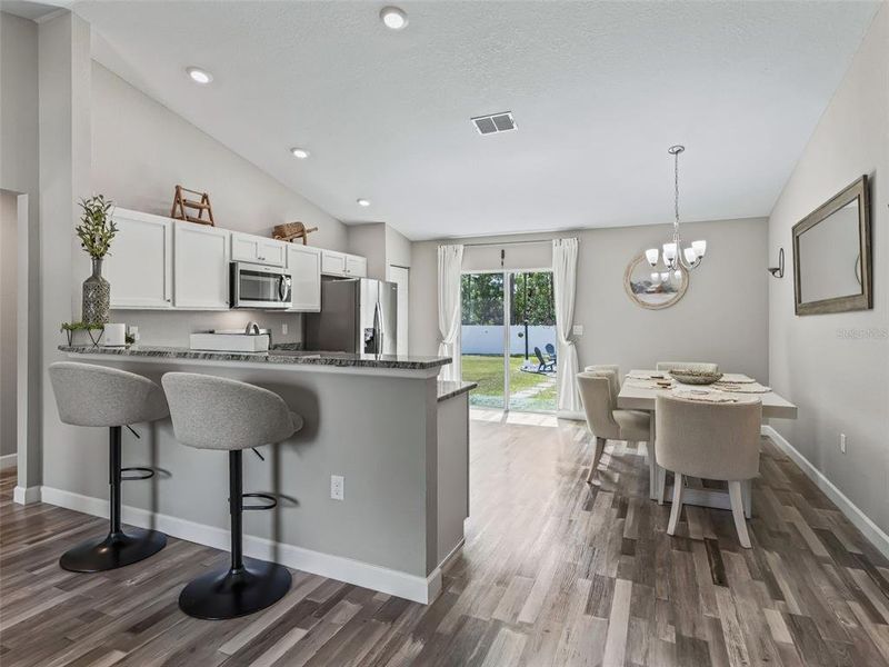 Furnished interior view inside a new home in , Ocala (Image 10).