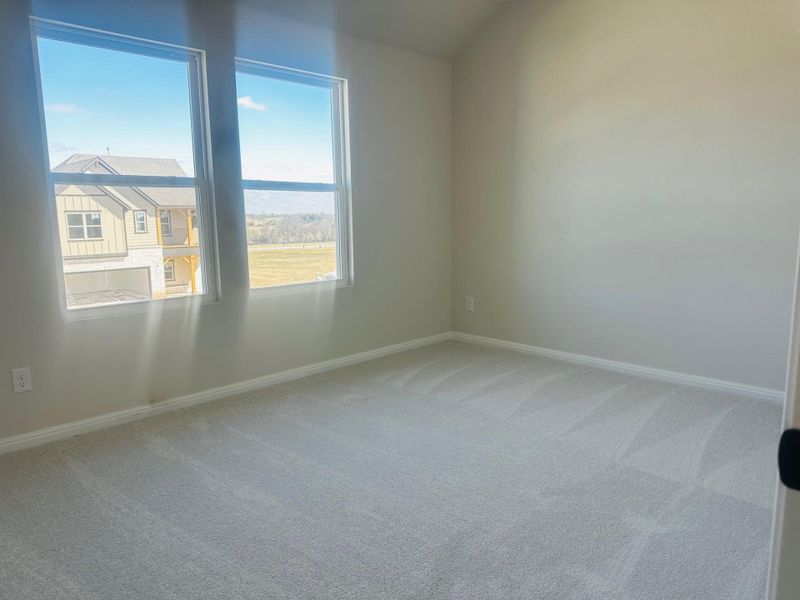 Spacious, unfurnished interior of a new home in Patterson Ranch, Georgetown (Image 31). Spacious, unfurnished interior of a new home in Patterson Ranch, Georgetown (Image 31).