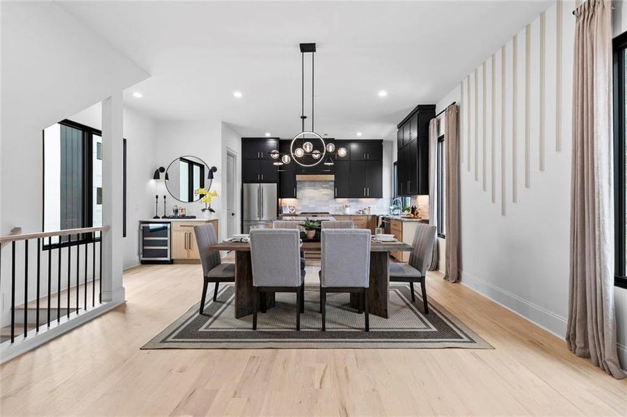 Furnished interior view inside a new home in , Chamblee (Image 20).