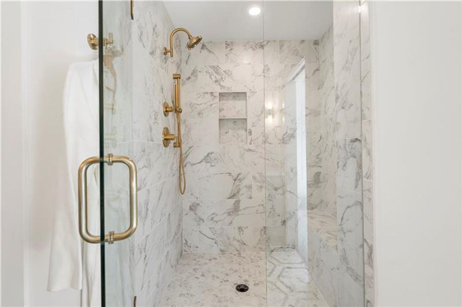 Close-up of interior finishes inside a home in , Atlanta (Image 20).