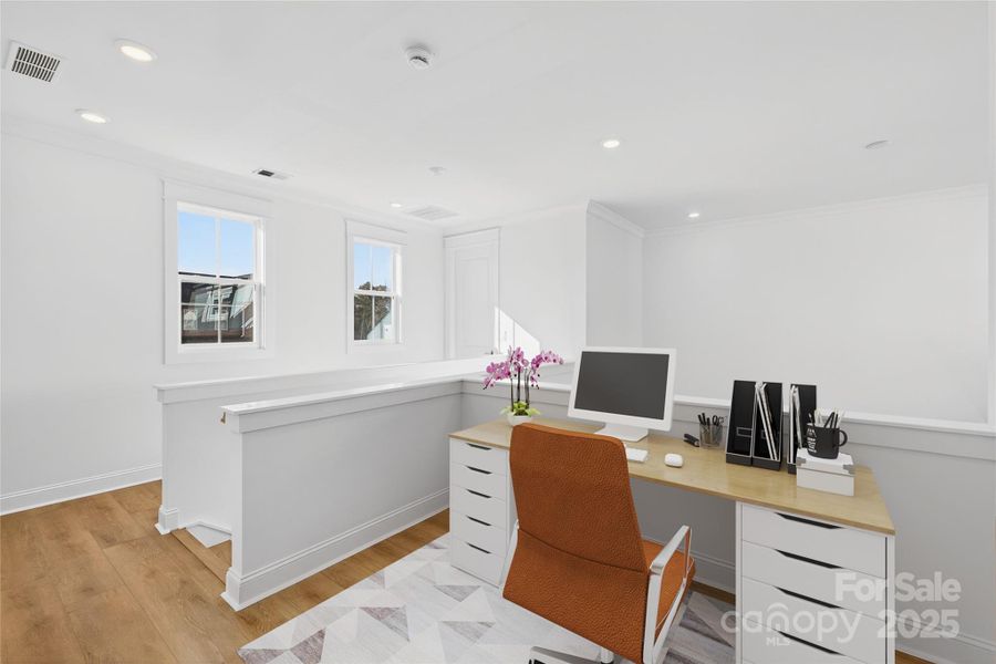 Virtually Staged Loft